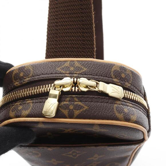 LOUIS VUITTON Brown Monogram Leather Fanny Pack - Picture 7 of 8